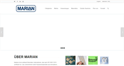 Desktop Screenshot of marianeurope.com